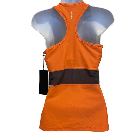 Karma Vivid Coral Kelli Tank Top L/G Athletic Wear Racerback Design Breathable - Picture 10 of 14